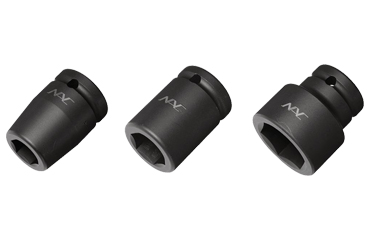 NAC(長堀工業) 6角ソケット ショートタイプ (差込角 19mm・3/4)